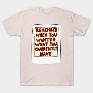 Remember T-Shirt